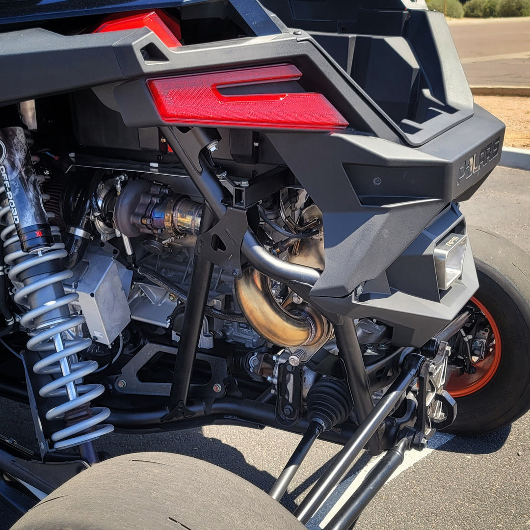 Polaris RZR RPM Performance Pro R Chambered 3" Performance Exhaust for LaRue Performance Entry Level Turbo Kit