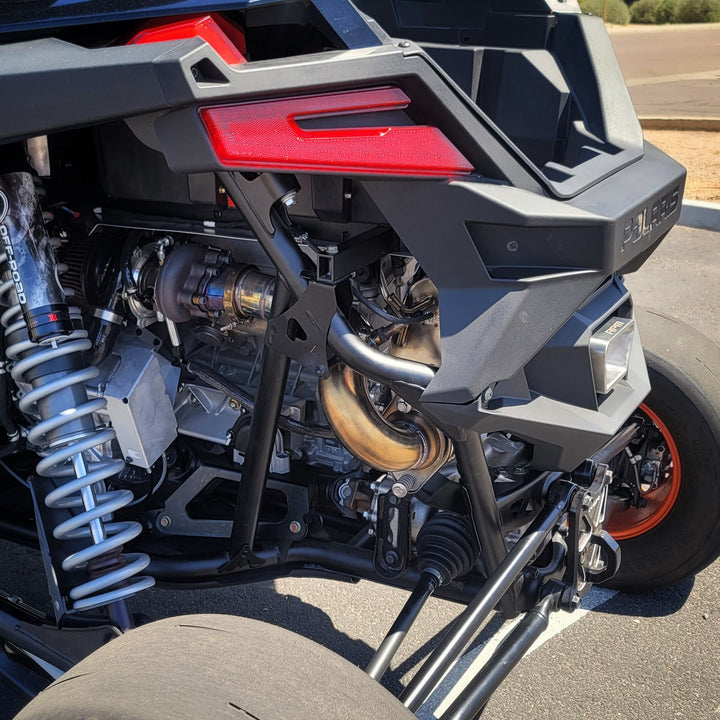 Polaris RZR RPM Performance Pro R Chambered 3" Performance Exhaust for LaRue Performance Entry Level Turbo Kit