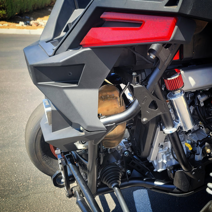 Polaris RZR RPM Performance Pro R Chambered 3" Performance Exhaust for LaRue Performance Entry Level Turbo Kit
