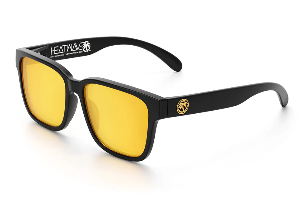 Heatwave APOLLO SUNGLASSES: BLACK GOLD RUSH