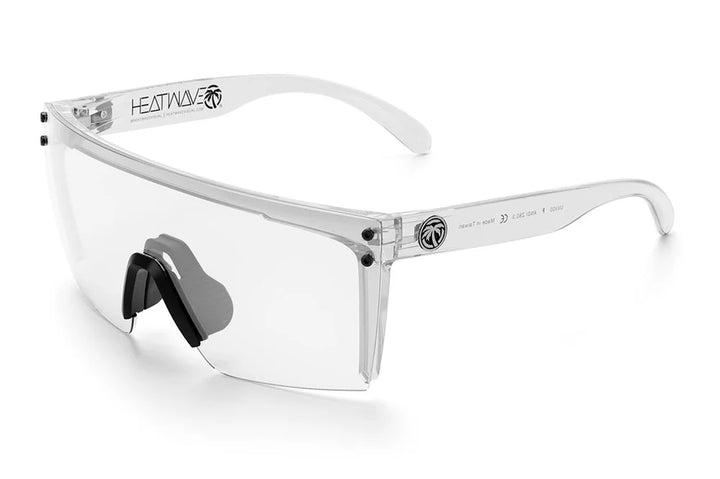 HEATWAVE LAZER FACE GLASSES: CLEAR Z87