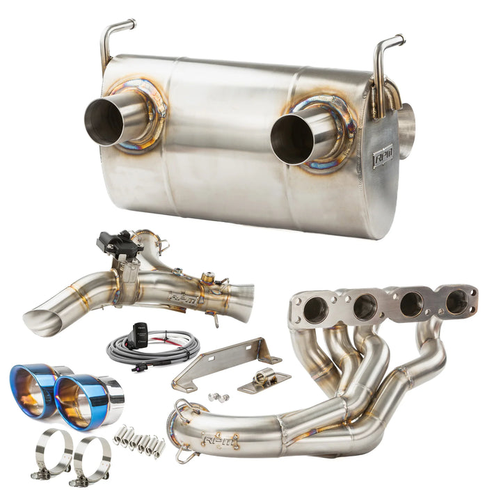 RPM SxS Kawasaki Teryx H2 2.5" Full Exhaust System with Chambered Muffler + Optional E-Valve