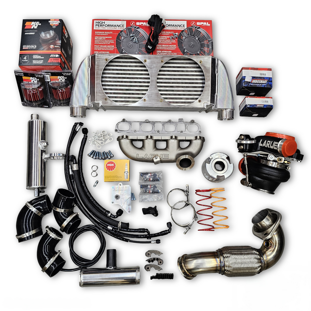 LaRue Performance entry level turbo kit for the 4 cylinder Polaris RZR Pro R