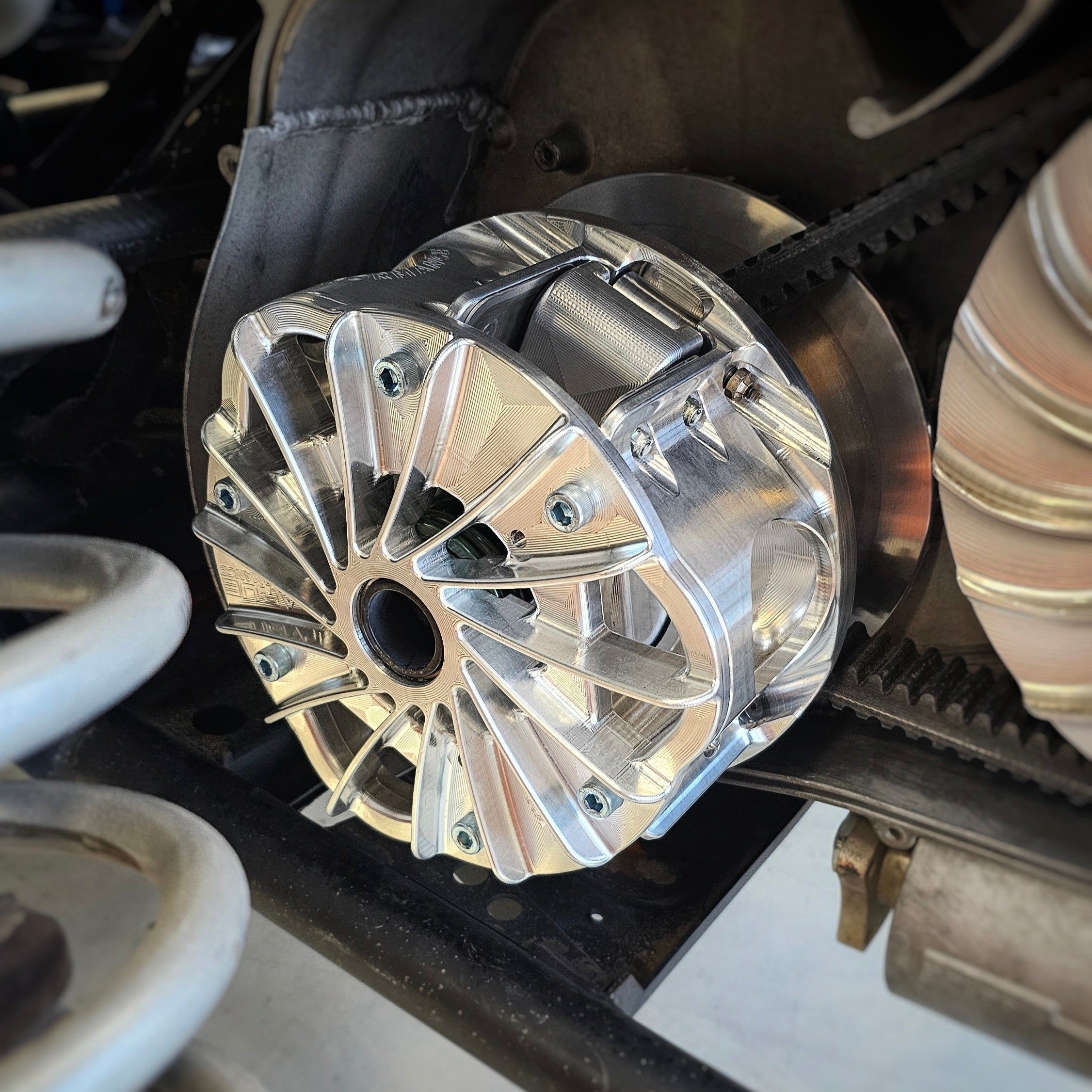 Polaris RZR Turbo R & Pro Primary Billet Clutch – larueperformance.com