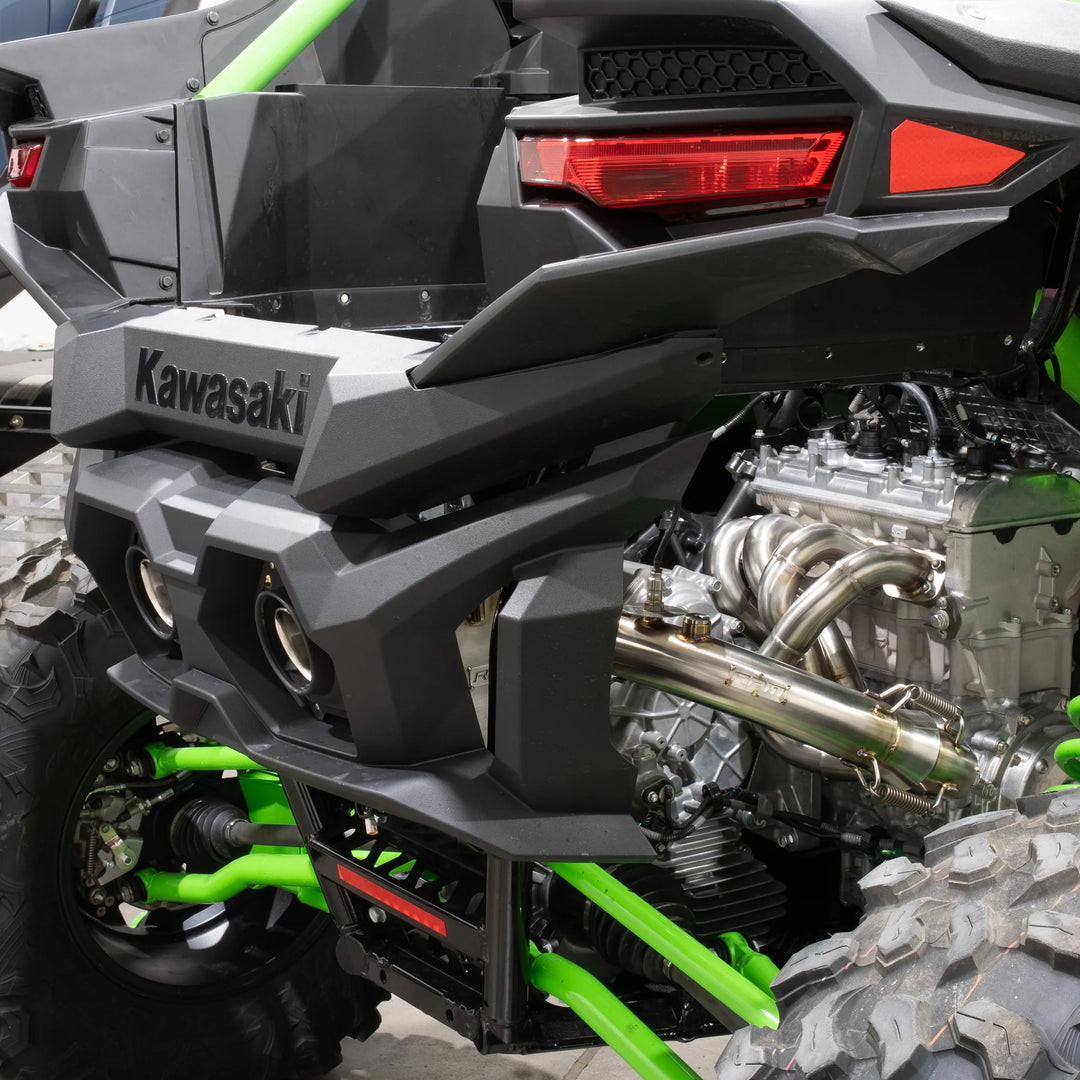 RPM SxS Kawasaki Teryx H2 2.5" Full Exhaust System with Chambered Muffler + Optional E-Valve