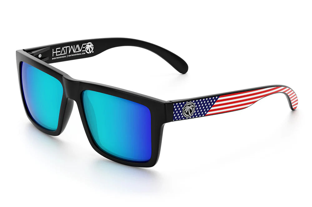Heatwave VISE SUNGLASSES: STARS & STRIPES USA CUSTOMS