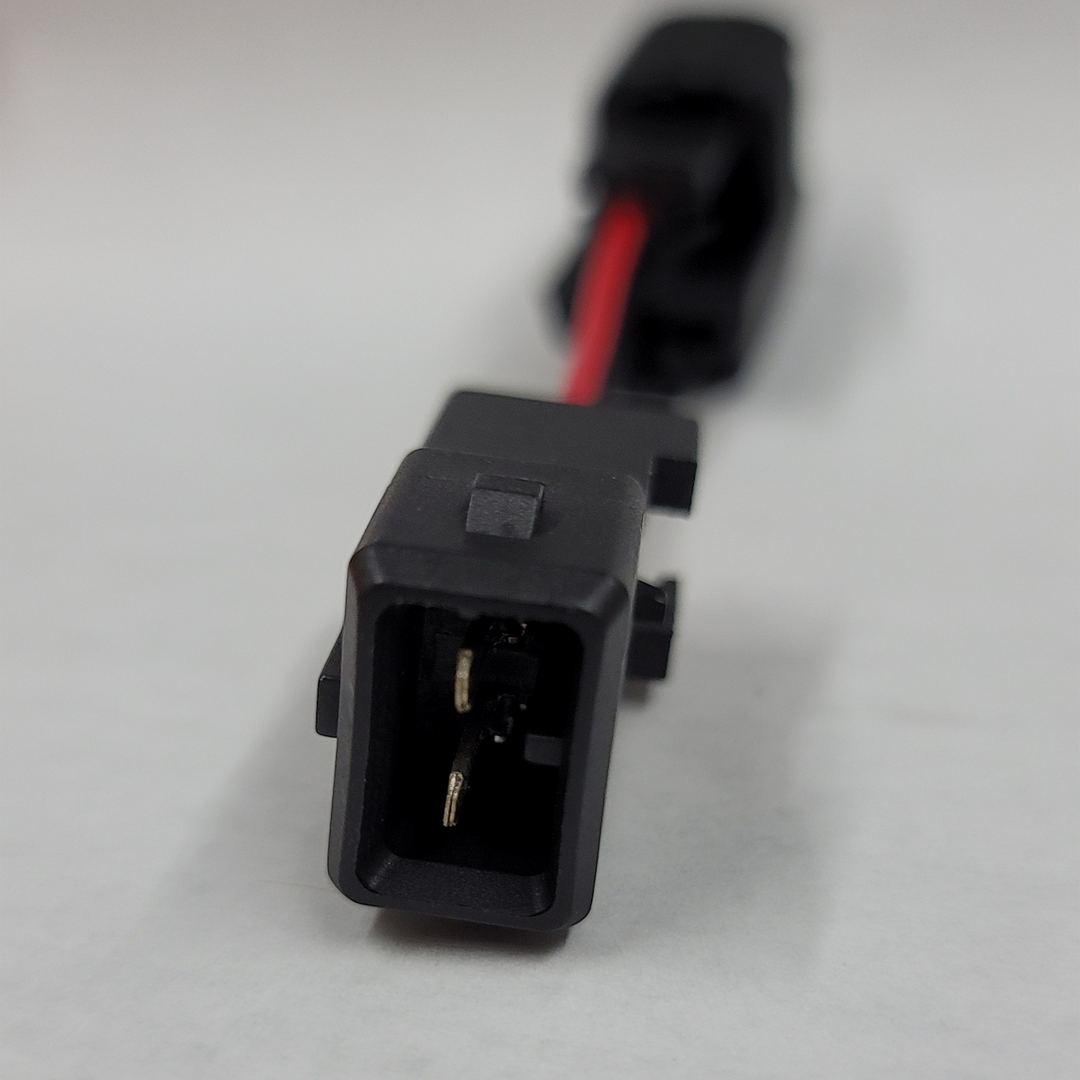 Polaris RZR and Can-Am X3 Maverick. EV1 to EV6 Injector Adapters. Allows you to use EV6 Injectors on your EV1 harness (Stock) without cutting or altering your existing harness. 