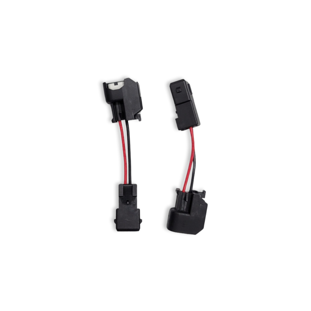 Polaris RZR. EV1 to EV6 Injector Adapters. Allows you to use EV6 Injectors on your EV1 harness (Stock) without cutting or altering your existing harness. 