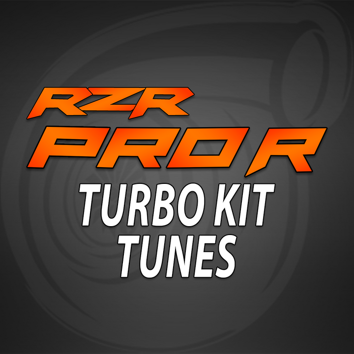 Here you can purchase multiple LaRue tunes for a Polaris RZR Pro R 4 cylinder. You can add these tunes with a LaRue RTD Flash Device (device not included) to your Pro R that has our Turbo Kit. 