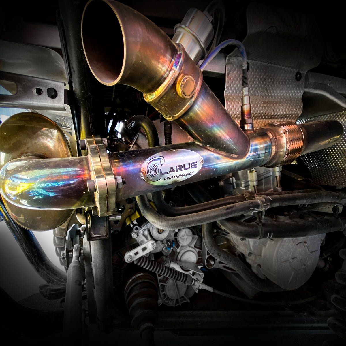 Polaris RZR XP PRO Full Exhaust System Add Horsepower and Torque