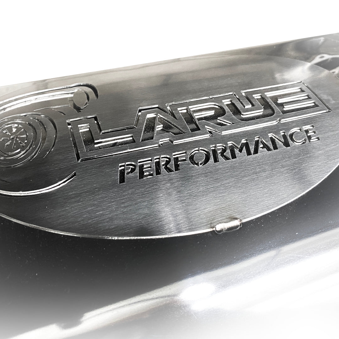 LaRue Performance Polaris RZR XP PRO Full Exhaust System Bolt on system no modifications needed All stainless steel Adds 5-7 HP to a stock level RZR With the cut-out mid pipe, you have an option to open it to a straight pipe/ drag pipe Designed & Fabricated in-house Made in the USA