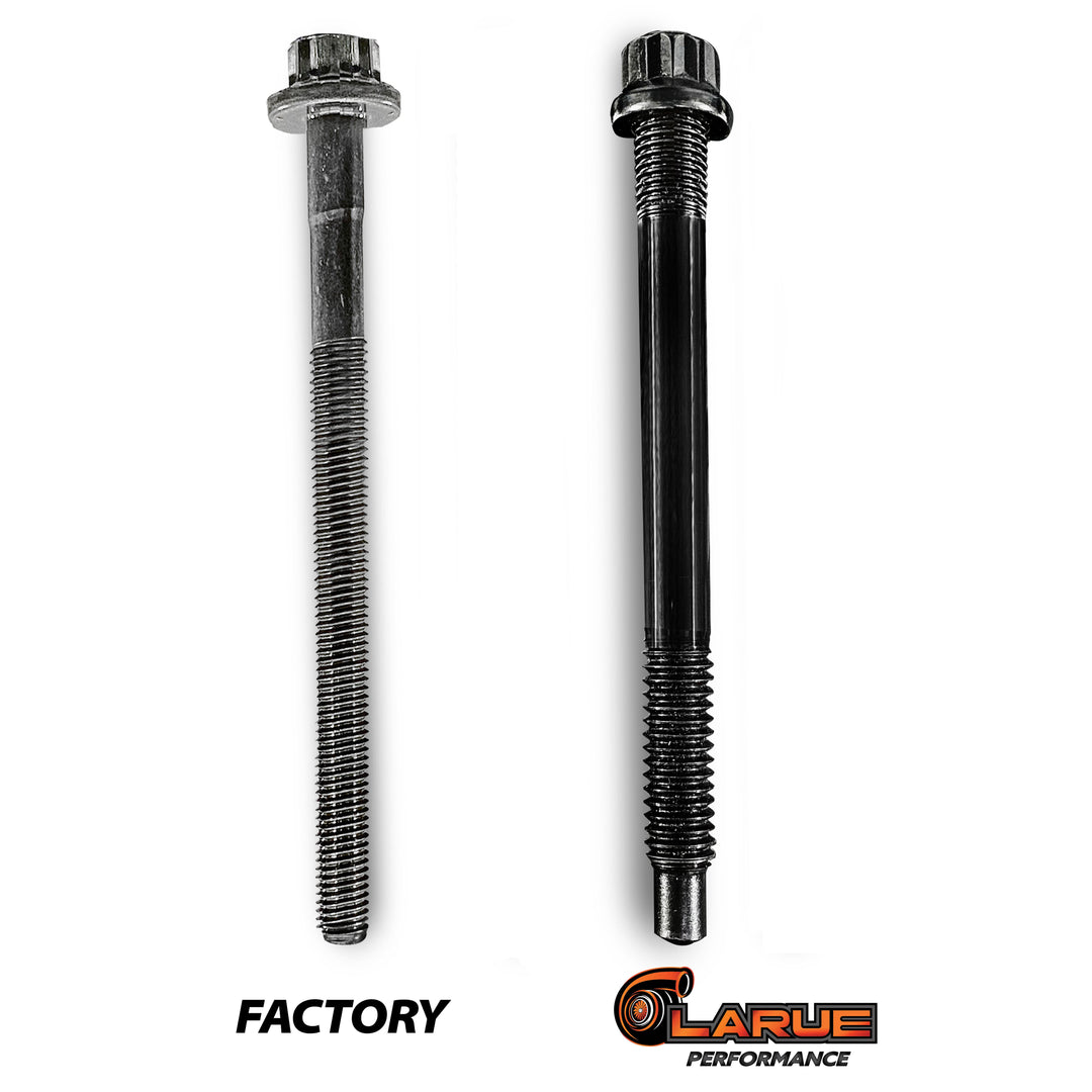 LaRue Performance Can-Am X3 2018 to 2021 aftermarket closed deck cylinder and bigger stud machine work. With increased boost and HP you increase the cylinder pressure. The factory block is a open deck and has no support at the top of the cylinder. Therefore it can expand and move around under the head gasket with no support, resulting in a blown head gasket. With increased boost and HP you increase the cylinder pressure.
